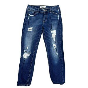 Kancan Estilo Size‎ 27 Blue Distressed Jeans